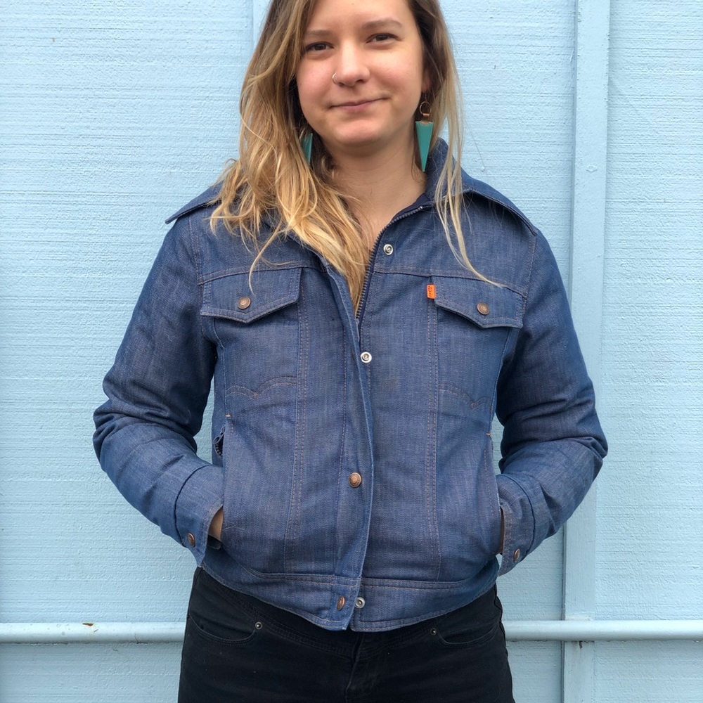 vintage 1970s ski levi’s jacket